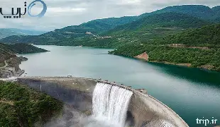 سد سلیمان تنگه مازندران